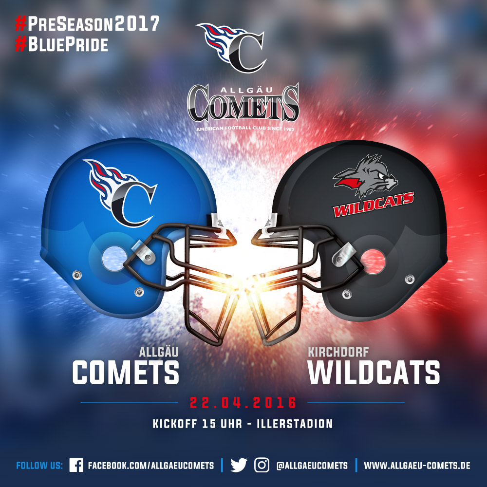 Comets testen gegen Kirchdorf