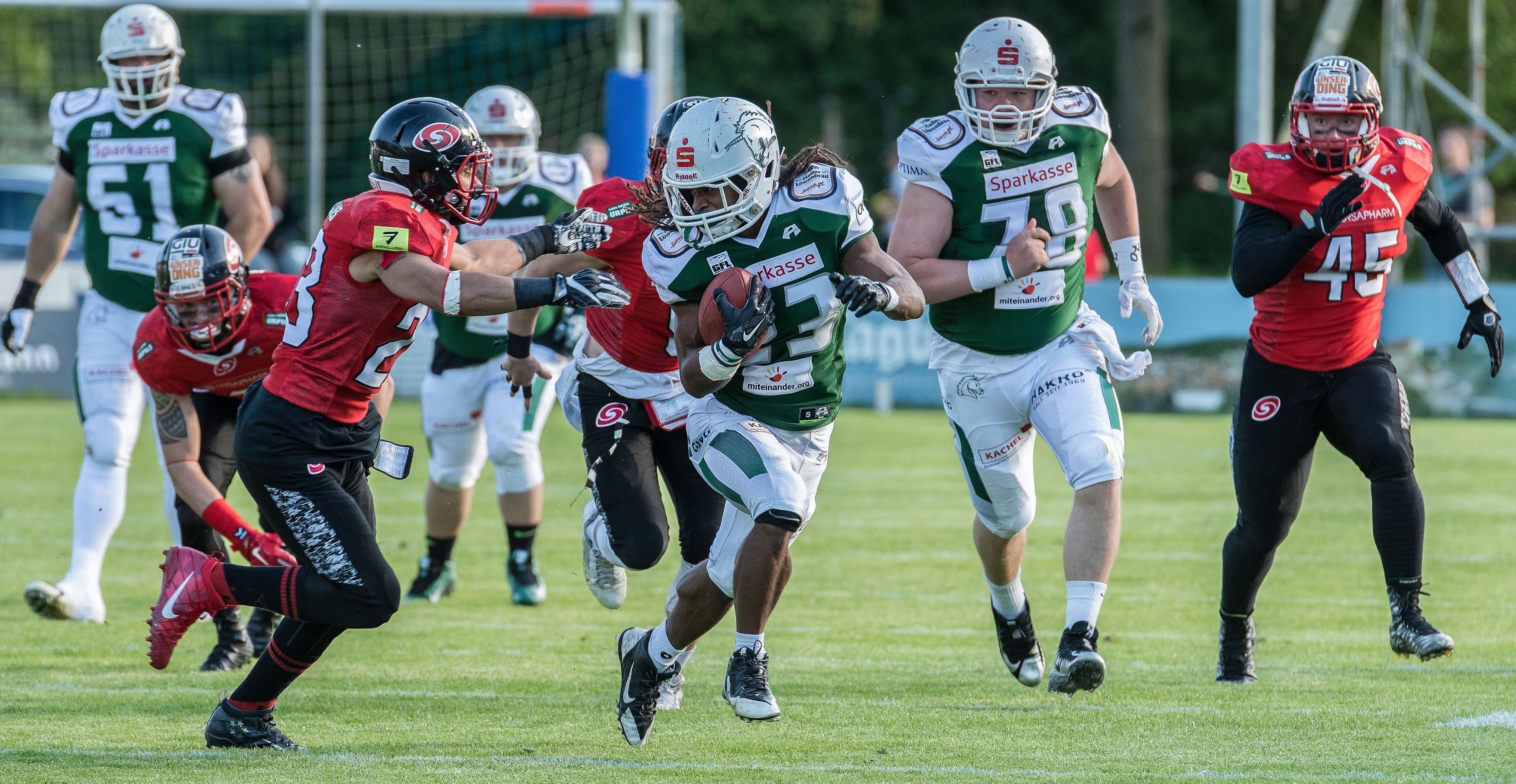 Unicorns auch im Rematch erfolgreich