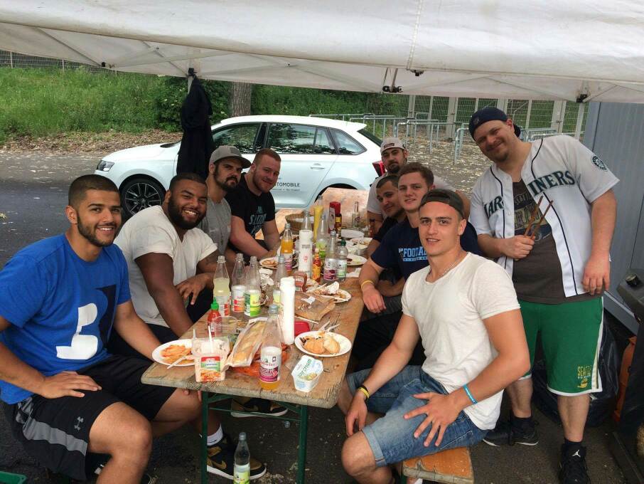 Traditionelles O-Line-Barbeque