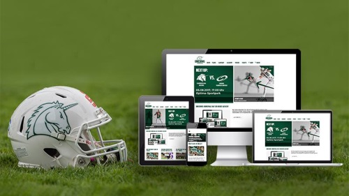 Neue Homepage für die Unicorns