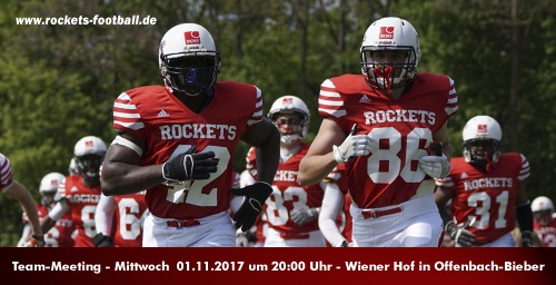 Offenes Teammeeting der Rhein-Main Rockets