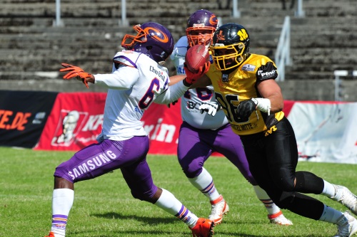 Quarterbackjäger Samuel Kargel wird ein Lion