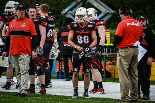 Das Coaching-Team der Lions