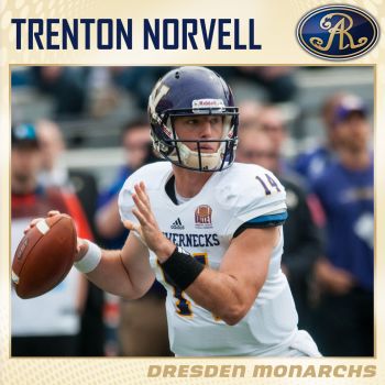 Trenton Norvell neuer Monarchs Quarterback