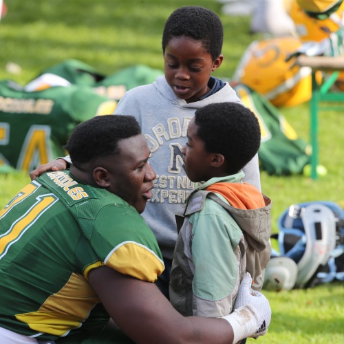 Djeri, von der GFL in die NFL