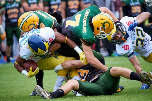 Cologne Crocodiles zum Rückspiel nach Hildesheim