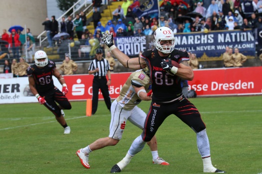 New Yorker Lions Sieger Spitzenduell der GFL Nord
