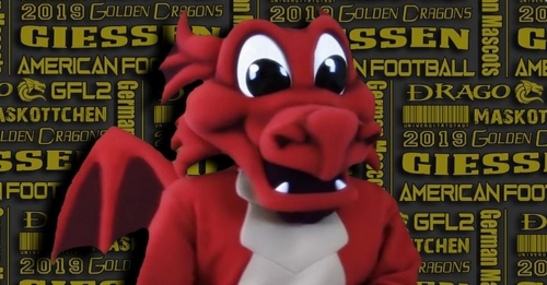 Drago feuert die Golden Dragons an