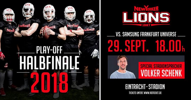 Lila Neuauflage des Halbfinals gegen die New Yorker Lions