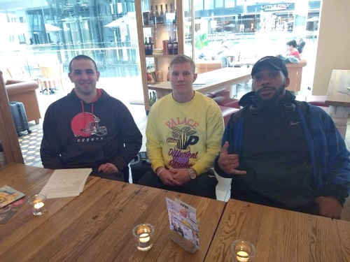 Brandon DiMarco und Jeremy Conley wurden in Wiesbaden begrüßt