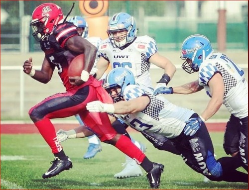 Runningback Andrecus Lindley zurück in Ravensburg