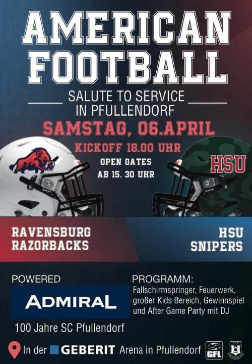 American Football im Linzgau