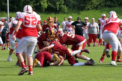 Die Jets testen gegen die Devils