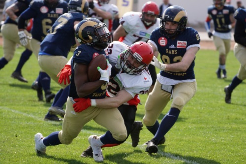 Chemnitz Crusaders verlieren Vorbereitungsspiel in Nürnberg