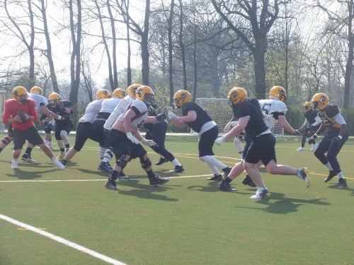 Die Elmshorn Fighting Pirates bereiteten sich im Trainingslager auf Saison vor