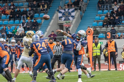 Griffins bestehen Härtetest in Dresden