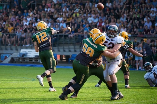 Saisonstart der Cologne Crocodiles in Braunschweig gegen die New Yorker Lions