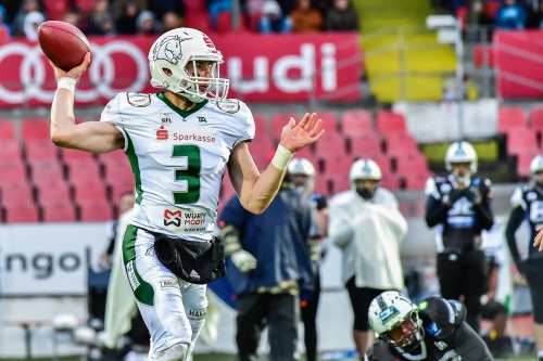 Jadrian Clark, Quarterback Schwäbisch Hall Unicorns