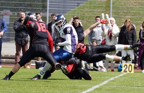 Düsseldorf Panther köpnnen die  Düsseldorf Typhoons U19 nicht stoppen