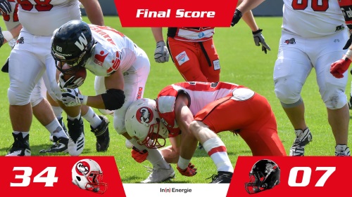 Kirchdorf Wildcats verlieren in Stuttgart 34:7