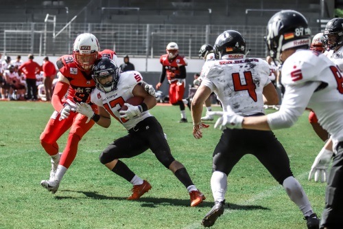 Stuttgart Scorpions besiegen Kirchdorf Wildcats