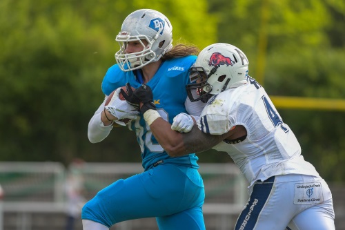William Lloyd, Ravensburg Razorbacks stoppt den Gegner