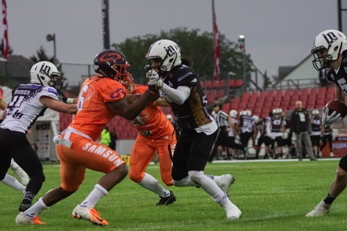 Heißer Tanz der Ingolstadt Dukes gegen Frankfurt Universe