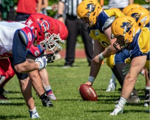 Elmshorn Fighting Pirates bei den Lübeck Cougars