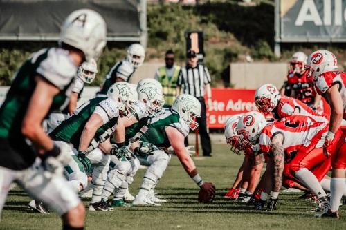 Stuttgart Scorpions bei den Schwäbisch Hall Unicorns