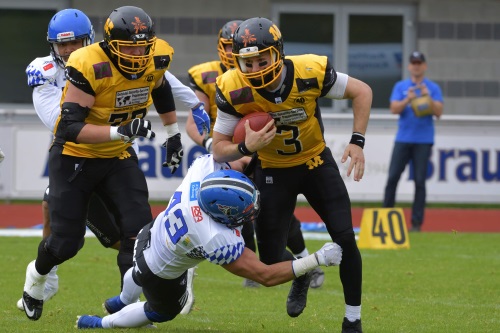 Cowboys besiegen Comets