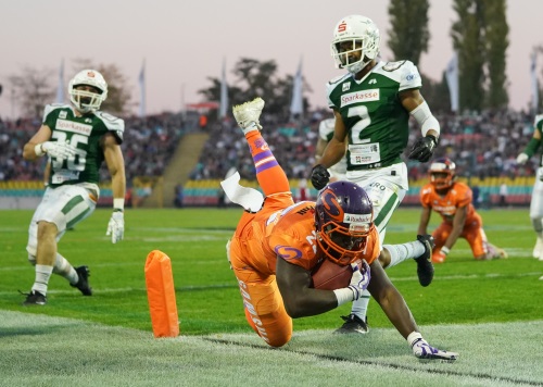 Frankfurt Universe gegen Schwäbisch Hall Unicorns im Germanbowl 2018