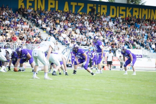Charity Bowl Dacia Vikings gegen Swarco Raiders