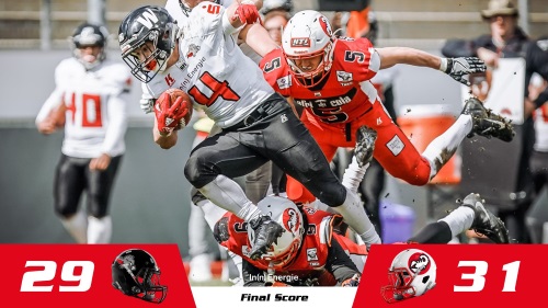 Kirchdorf Wildcats verlieren gegen die Stuttgart Scorpions