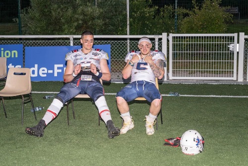 Sonny Weishaupt und Jannis Fiedler haben Feierabend in Grenoble