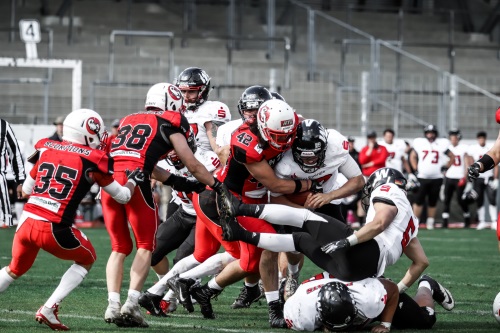 Stuttgart Scorpions gewinnen auswärts gegen Kirchdorf Wildcats