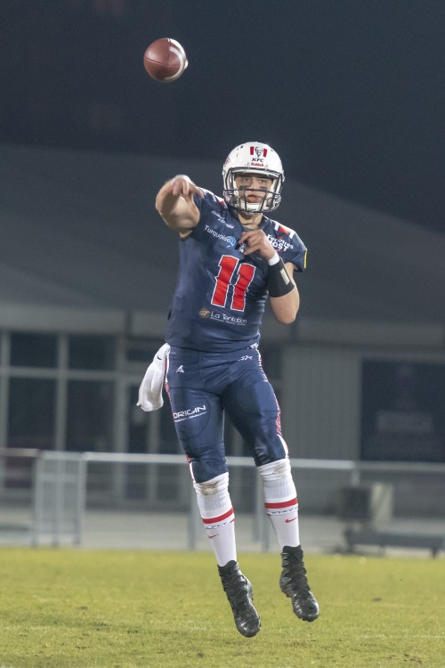 Sonny Weishaupt im Dress der Grenoble Centaures geht zu den New Yorker Lions Braunschweig