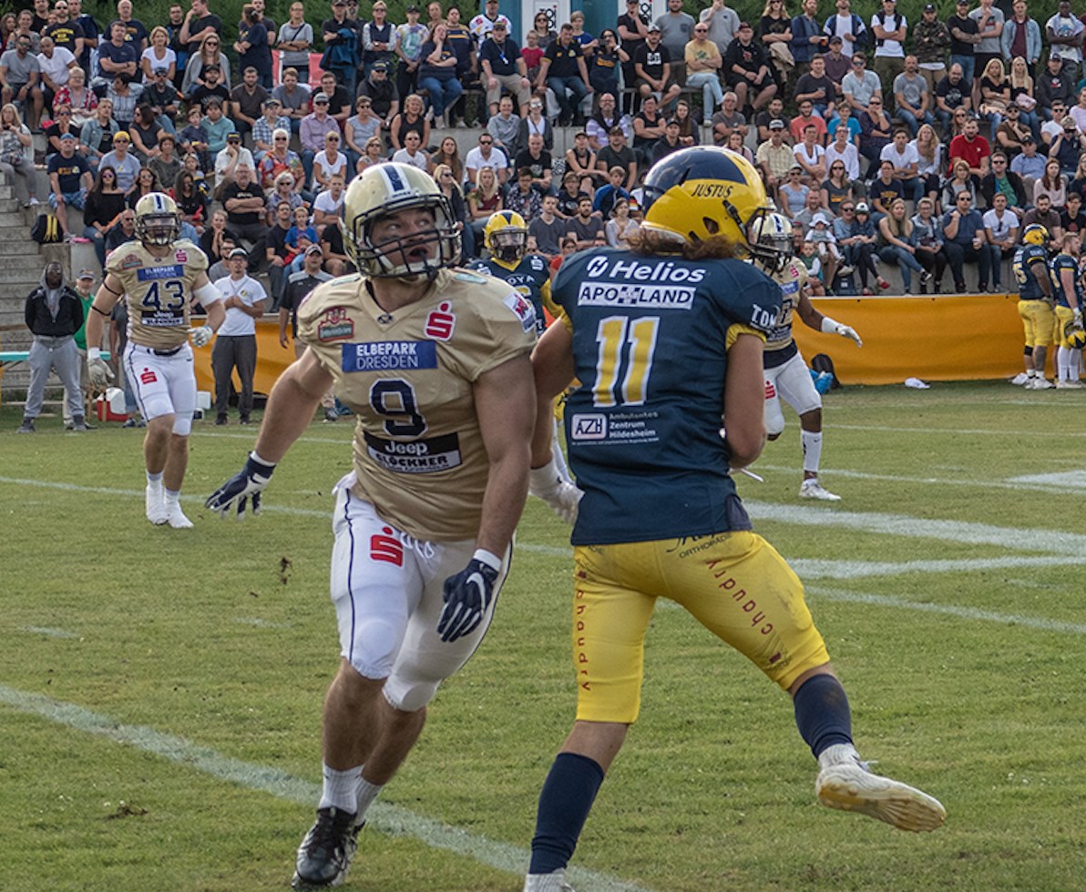 Dresden Monarchs gegen Hildesheim Invaders