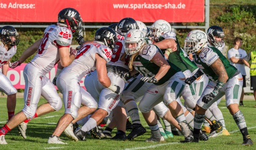 Schwäbisch Hall Unicorns gegen Kirchdorf Wildcats