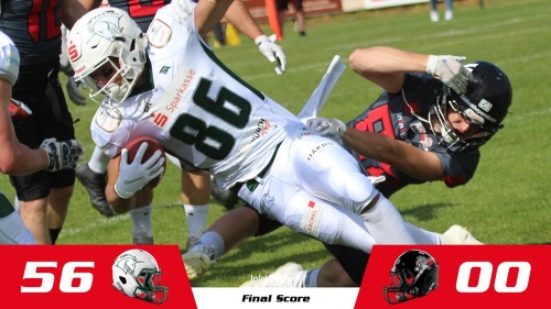 Kirchdorf Wildcats verlieren gegen Schwäbisch Hall Unicorns