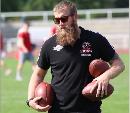 Alan Steinohrt wechselt von den Berlin Rebels zu den New Yorker Lions Braunschweig
