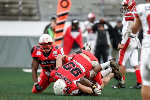 Stuttgrat Scorpions verlieren deutlich gegen Marburg Mercenaries