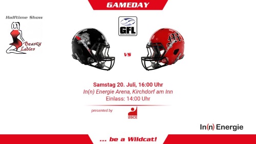 Die Kirchdorf Wildcats empfangen die Marburg Mercenaries