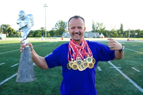 Peter Kramberger, Rekordkicker der Vienna Vikings