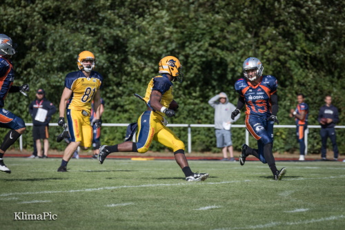 Khairi Dickson, Elmshorn Fighting Pirates gegen die Rostock Griffins