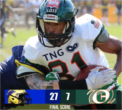 Kiel Baltic Hurricanes verlieren gegen Hildesheim Invaders
