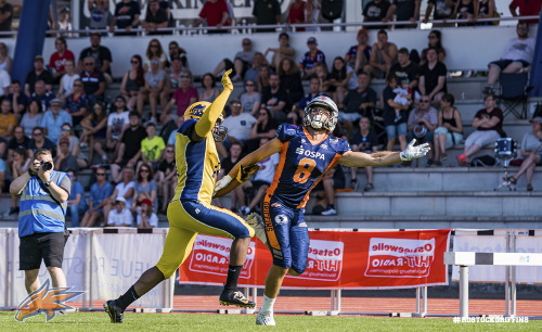 Rostock Griffins verlieren Spitzenspiel gegen Elmshorn Fighting Pirates
