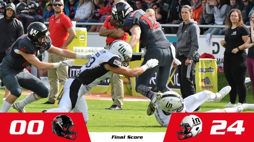 Die Kirchdorf Wildcats verlieren gegen die Ingolstadt Dukes