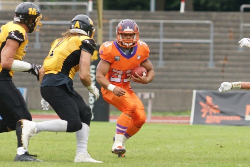 Runningback Justin Rodney Frankfurt Universe