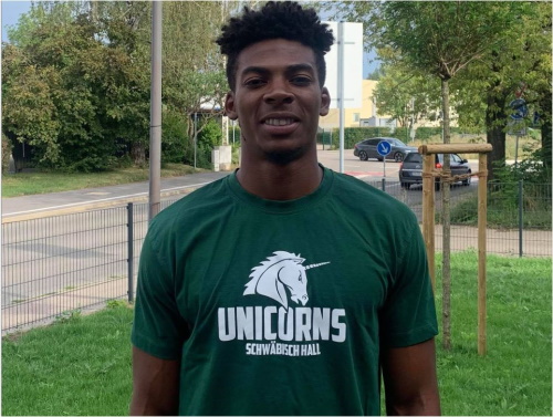 Adehkeem Brown, neuer Defense Back bei den Schwäbisch Hall Unicorns