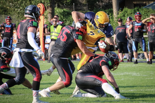 Benjamin Mau, Elmshorn Fighting Pirates kämpft sich vor